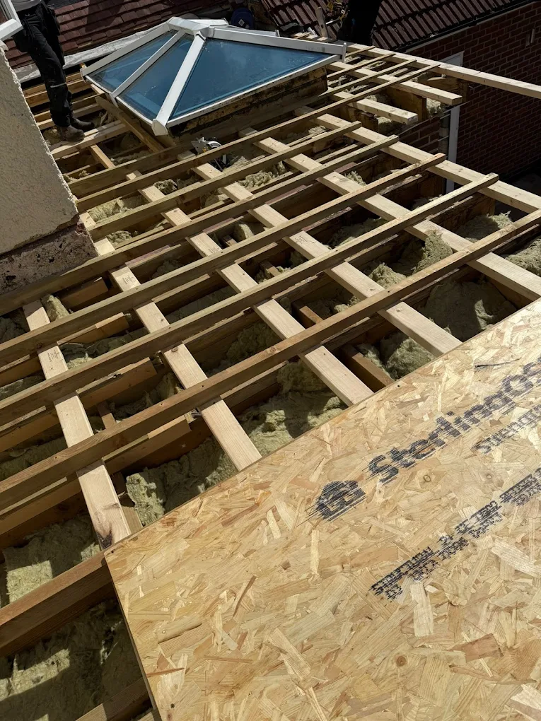 repairing a flat roof